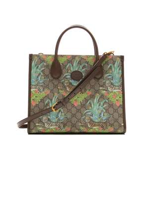Gucci-Tiger-Print-Small-Tote-299486