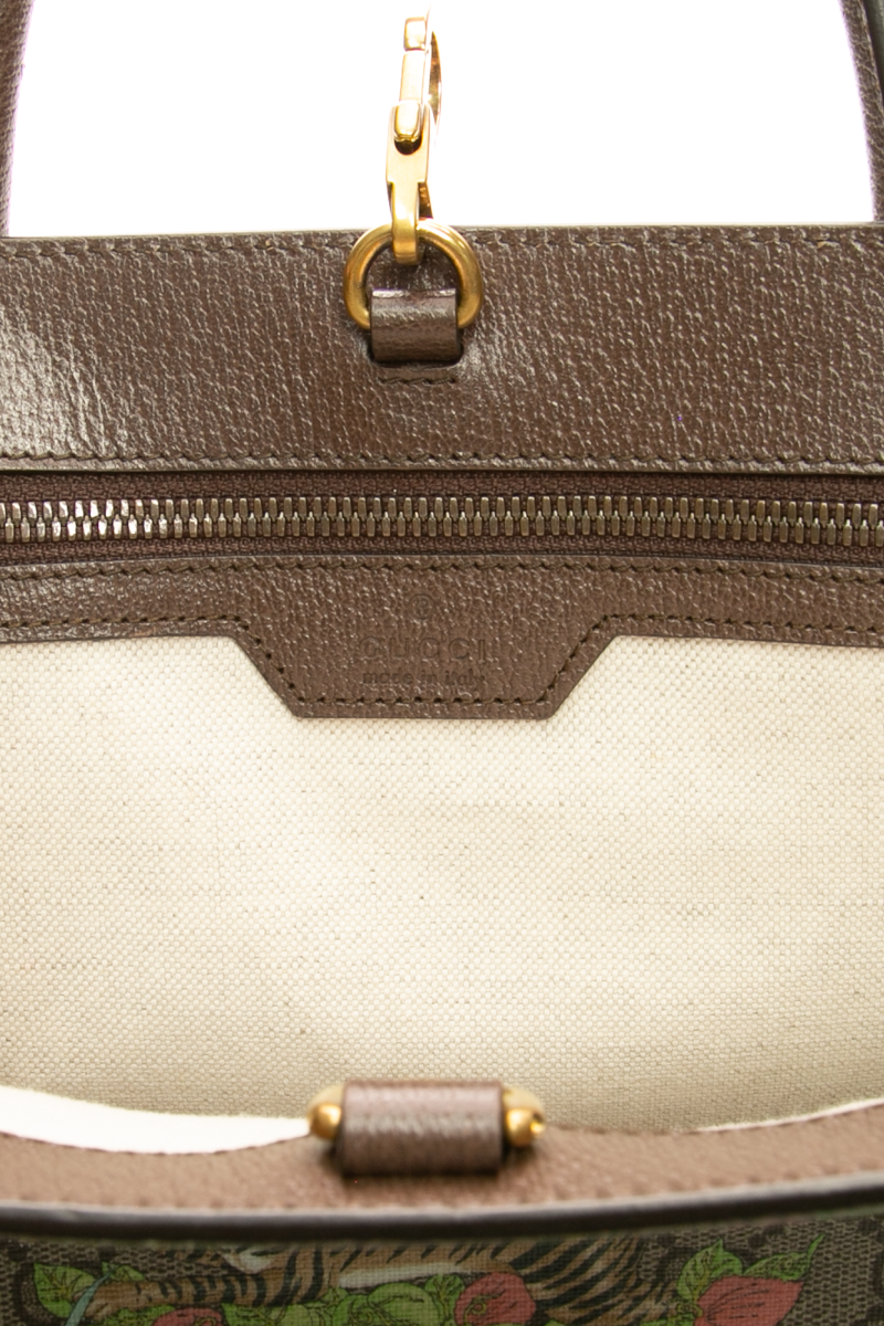 Tiger Print Small Tote
