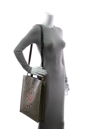 Kingsnake Vertical Tote Bag