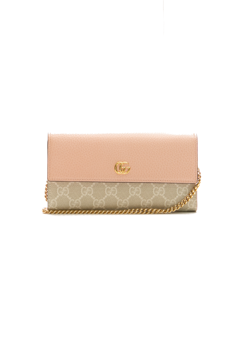 Gucci-GG-Marmont-Bicolor-Wallet-on- Chain-300270