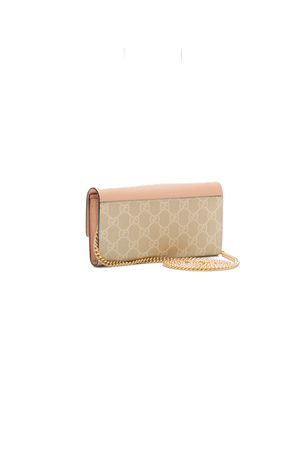 GG Marmont Bicolor Wallet on Chain