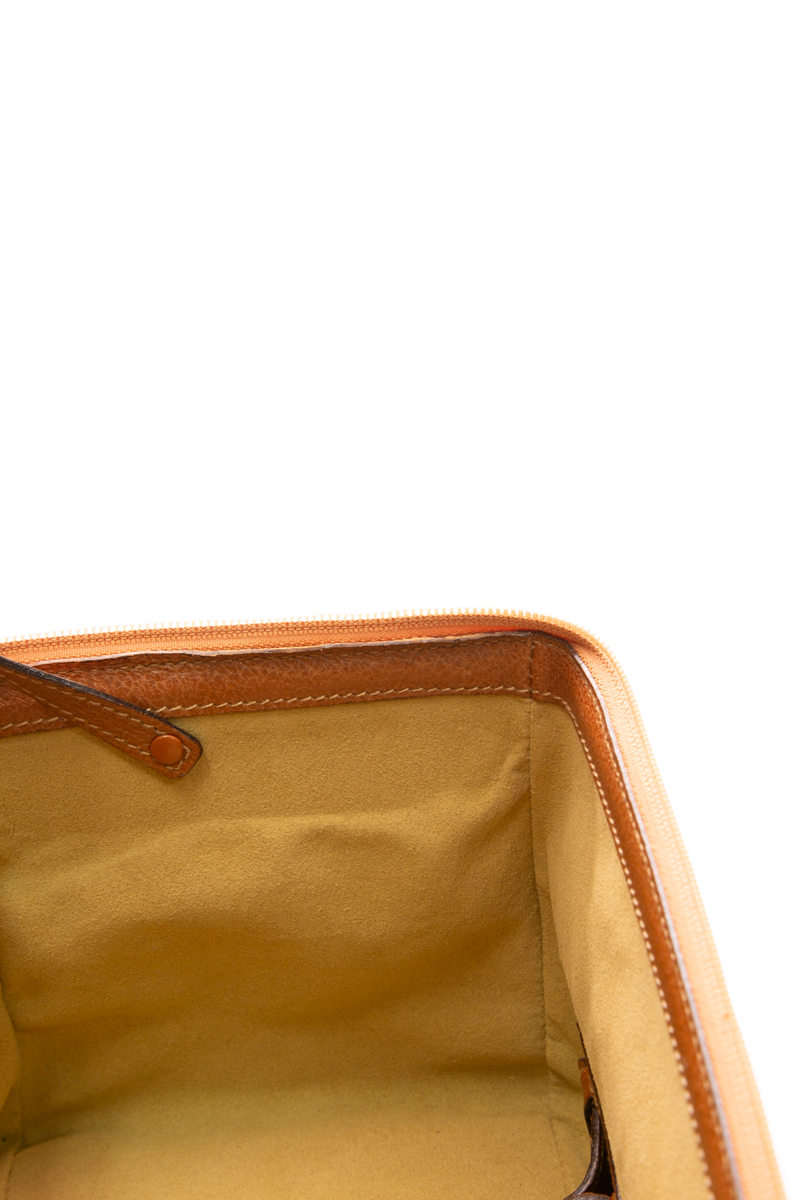 Vintage Bamboo Vanity Case