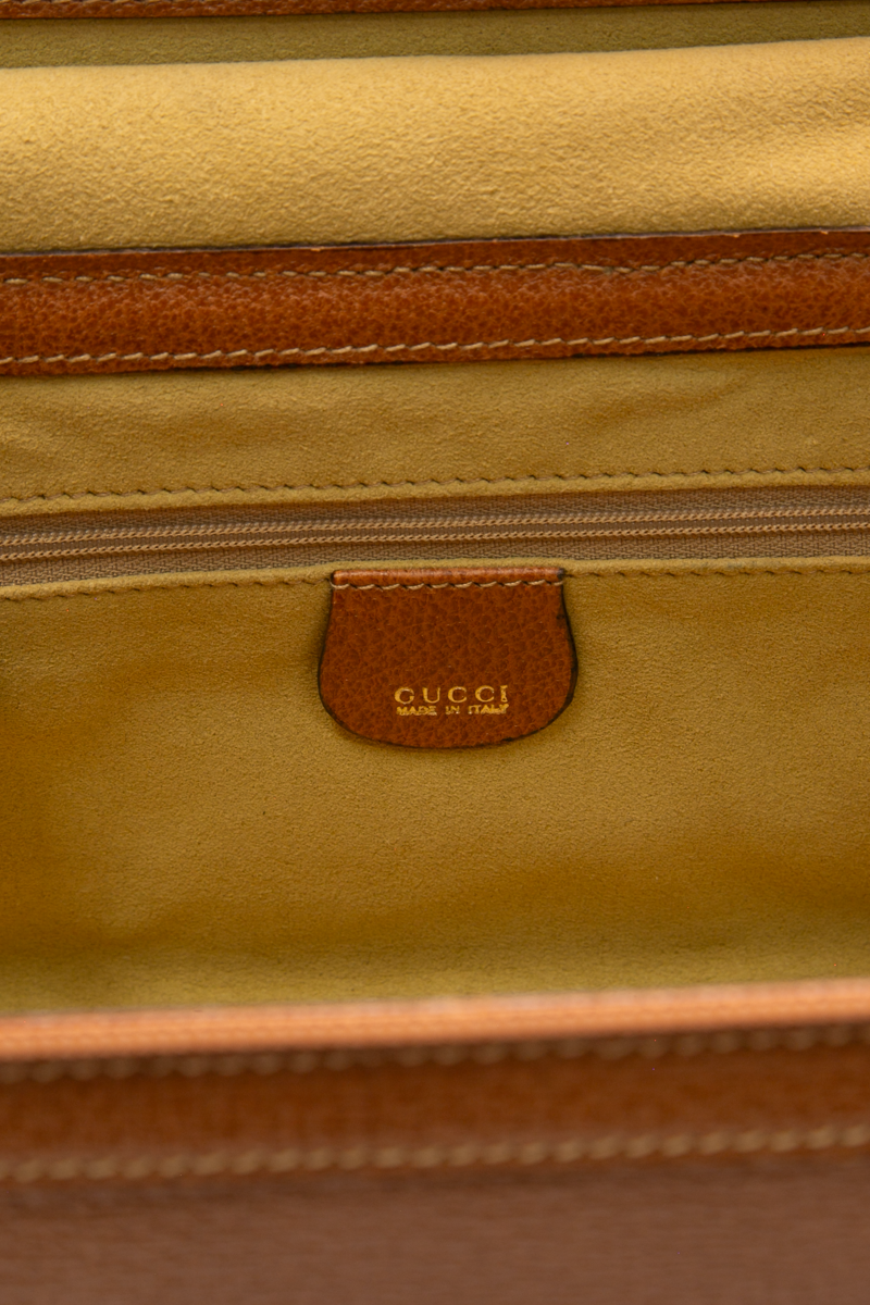 Vintage Bamboo Vanity Case