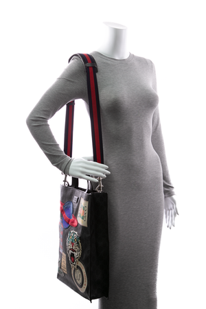 Night Courrier Vertical Tote