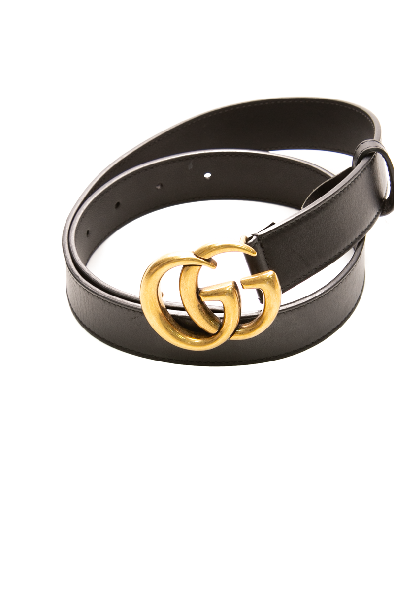 GG Marmont Thin Belt - Size 30