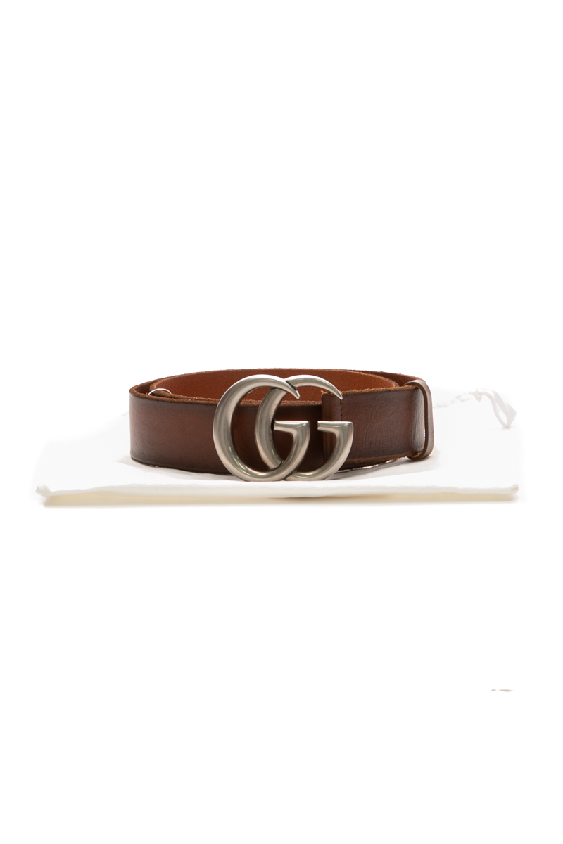 Gucci Marmont Wide Belt - Size 34 - Couture USA