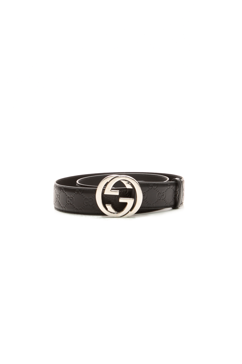 小物 Gucci Guccissima Interlocking G Belt Gucci Interlocking G Belt - Size 38 - Couture USA