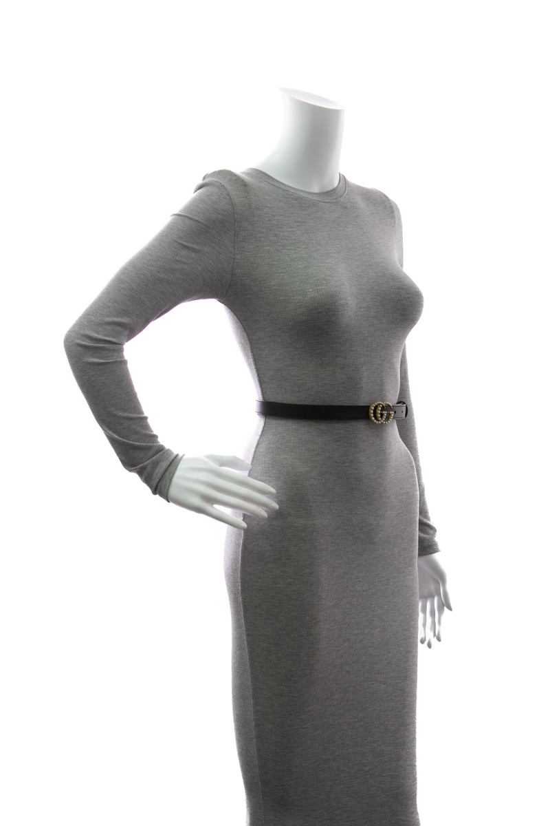Pearl Marmont Skinny Belt - Size 36