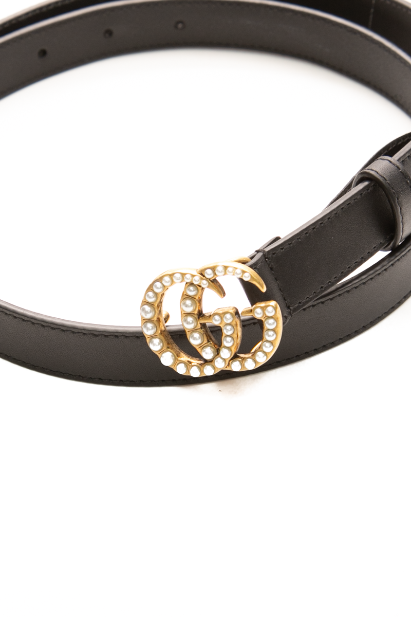 Pearl Marmont Skinny Belt - Size 36