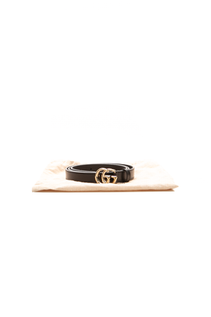 Marmont Skinny Belt- Size 38
