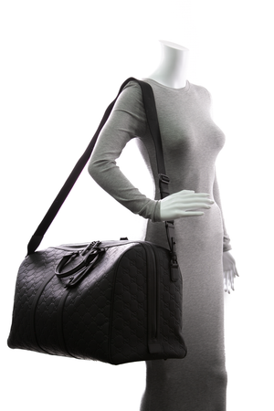 Rubber Effect Large Duffle Bag