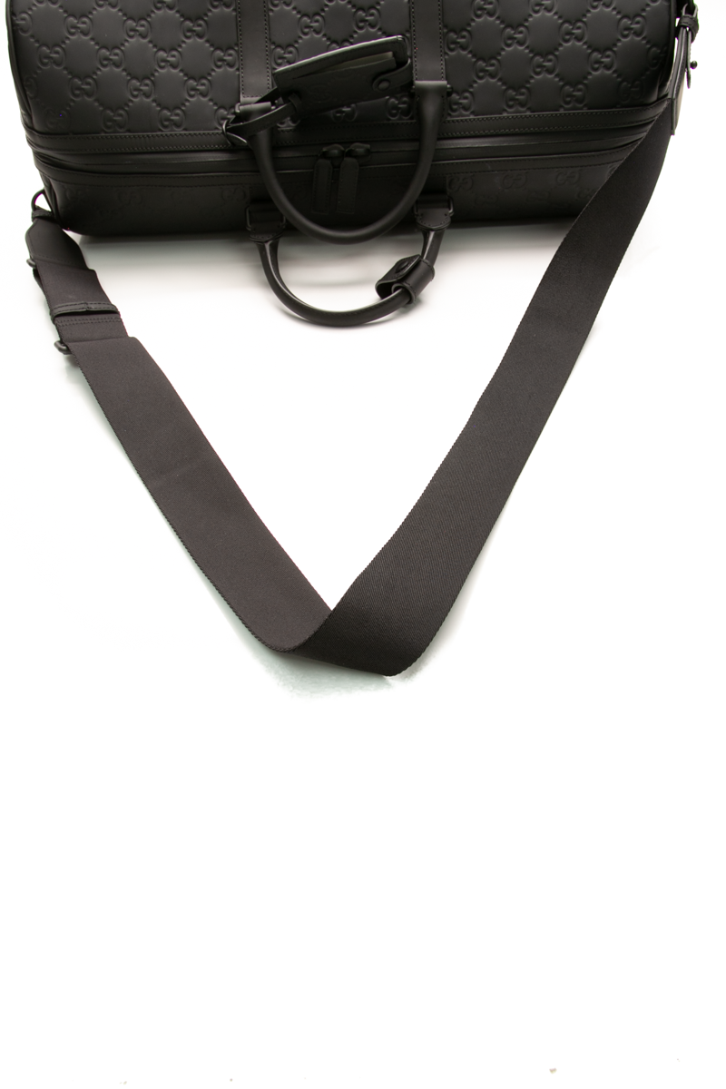 Rubber Effect Large Duffle Bag