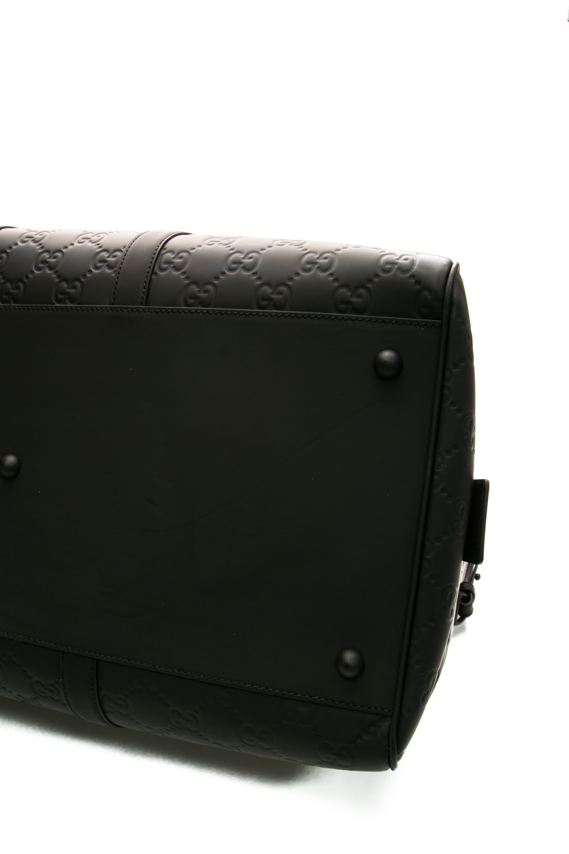 Rubber Effect Large Duffle Bag