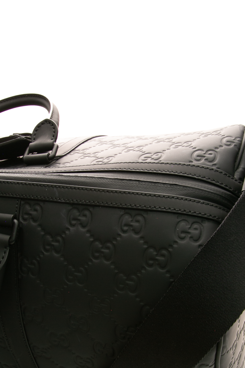 Rubber Effect Large Duffle Bag