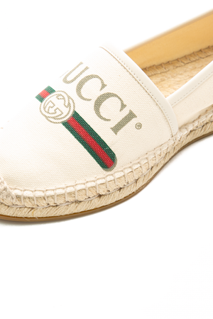 Logo Espadrille Flats - Size 38.5