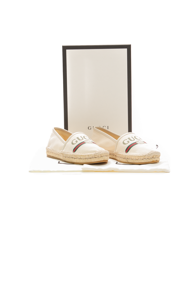 Logo Espadrille Flats - Size 38.5