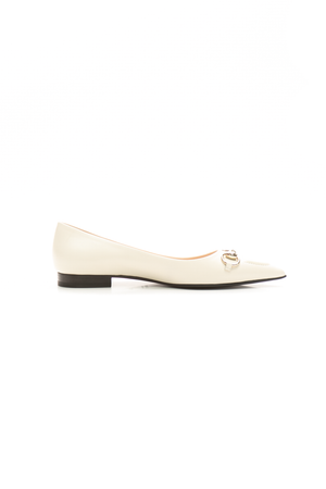 Erin Horsebit Ballet Flats - Size 37.5
