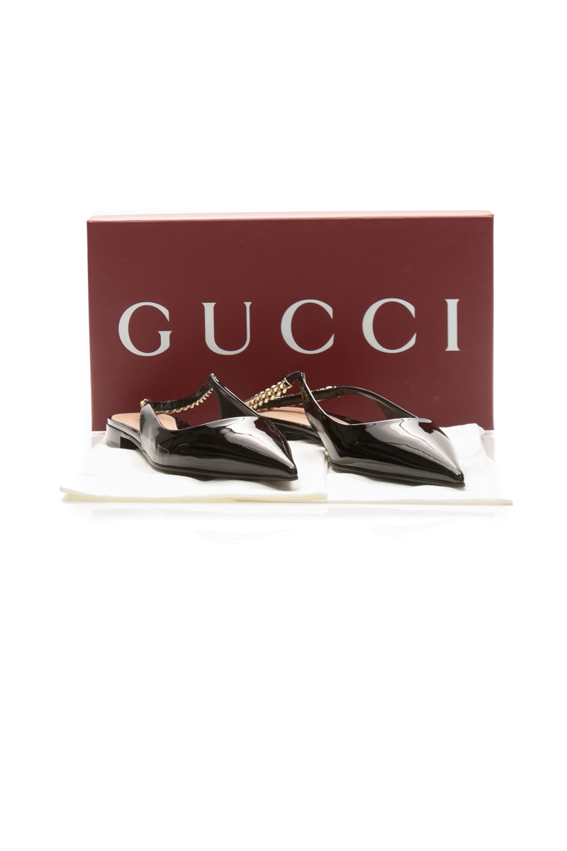 Signoria Slingback Ballet Flats - Size 37.5