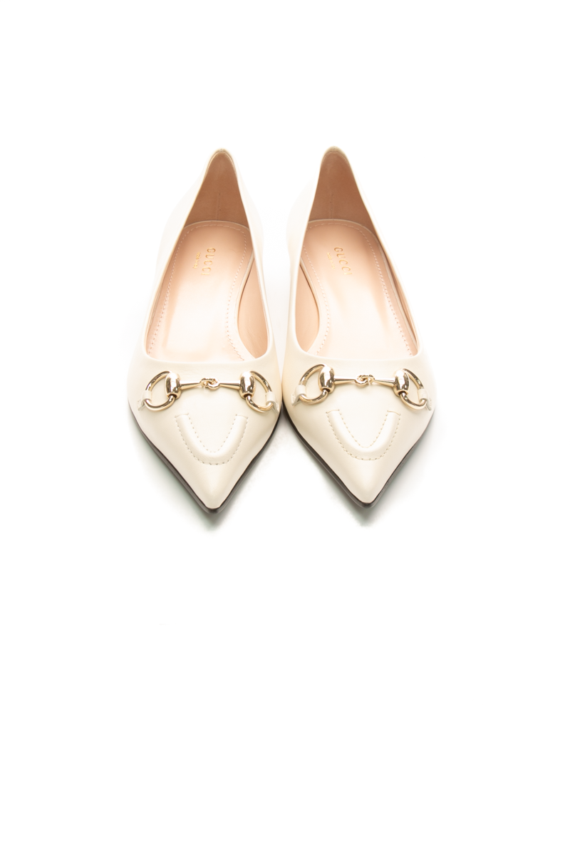 Gucci-Erin-Horsebit-Ballet-Flats-Size-37.5-295740