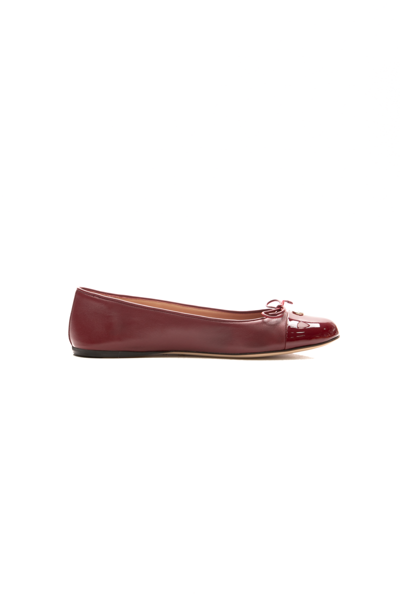Cap Toe Ballet Flats - Size 39