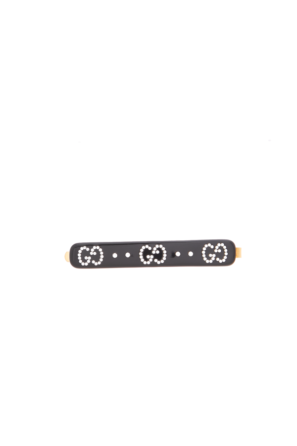 Navy Cream GG Barrette Amazon.com : Austrian Crystal Bridal Hair Barrettes, Navy  main image 2