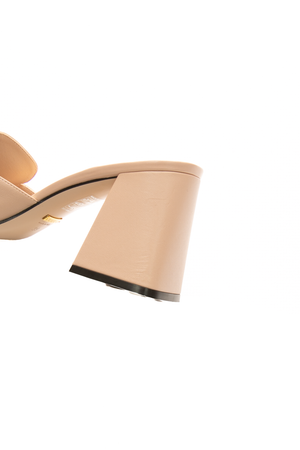 Horsebit Slide Sandals - Size 39