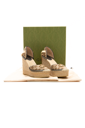Marmont Espadrille Wedges - Size 39.5