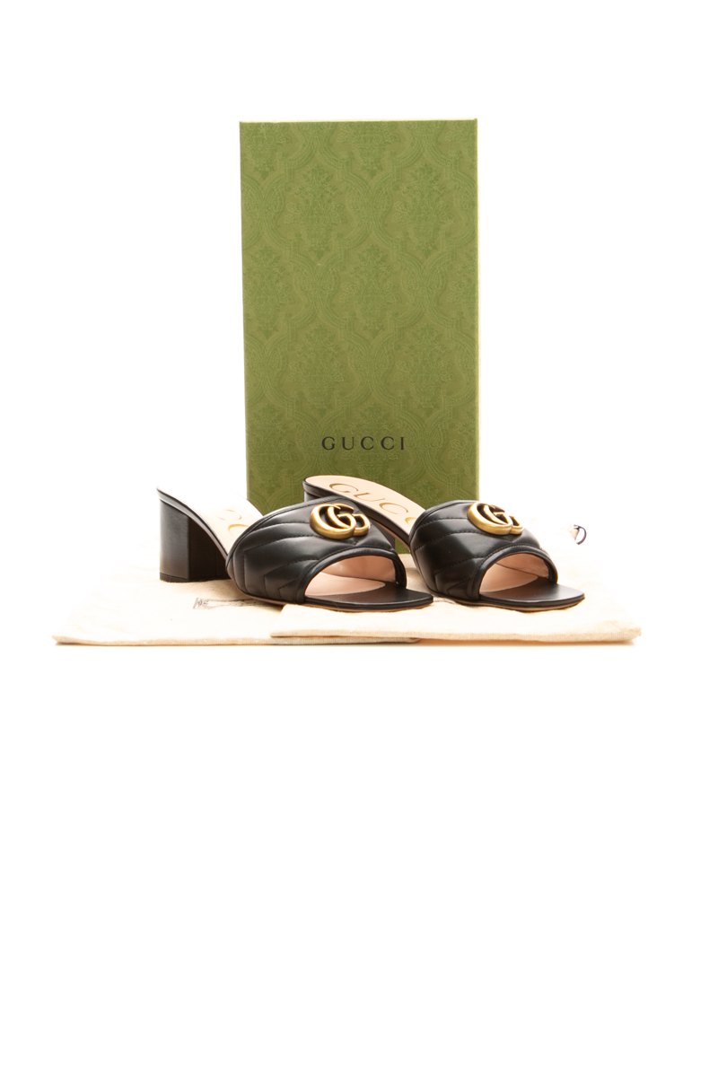 Marmont Slide Sandals - Size 38