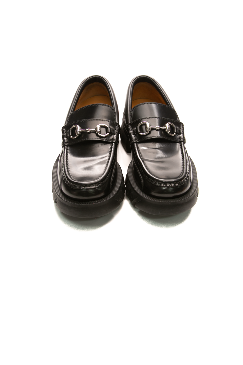 Men's Horsebit Platform Loafers - Size US 7.5