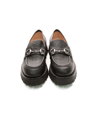 Horsebit Platform Loafers - Size 40