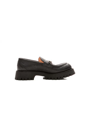Horsebit Platform Loafers - Size 40