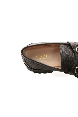 Horsebit Platform Loafers - Size 40