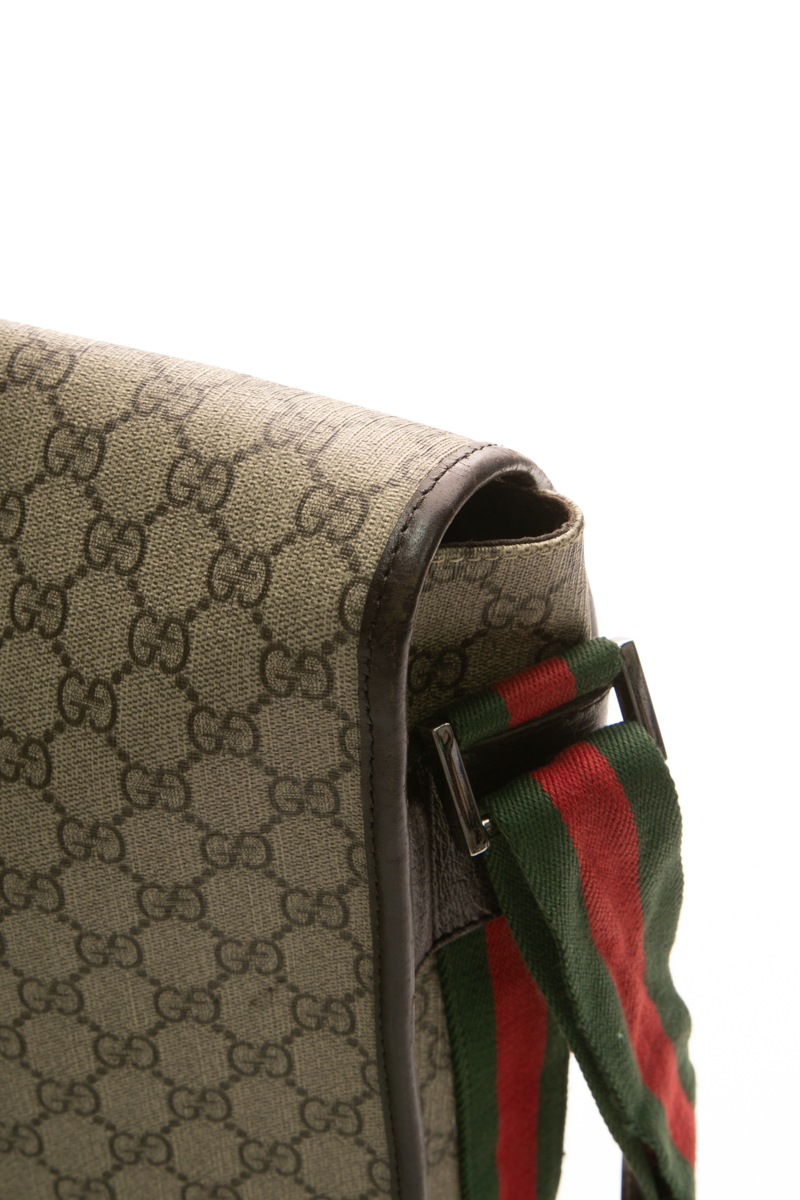 Web Flap Messenger Bag