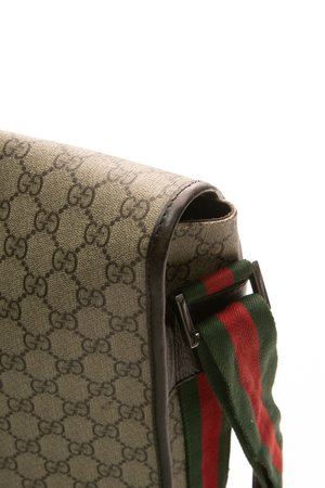 Web Flap Messenger Bag