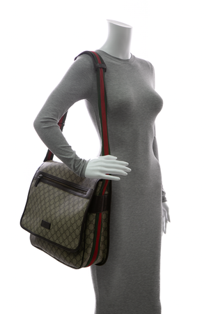 Web Flap Messenger Bag