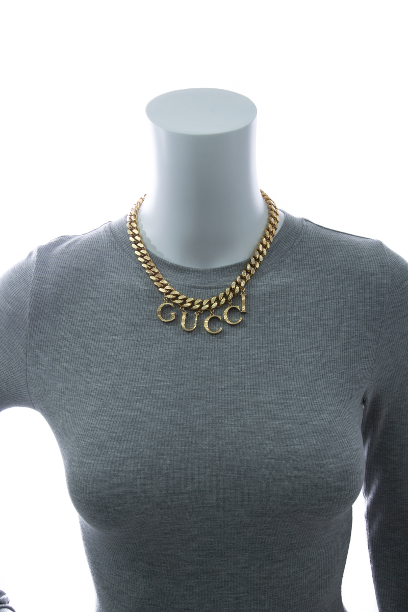 Script Choker Necklace