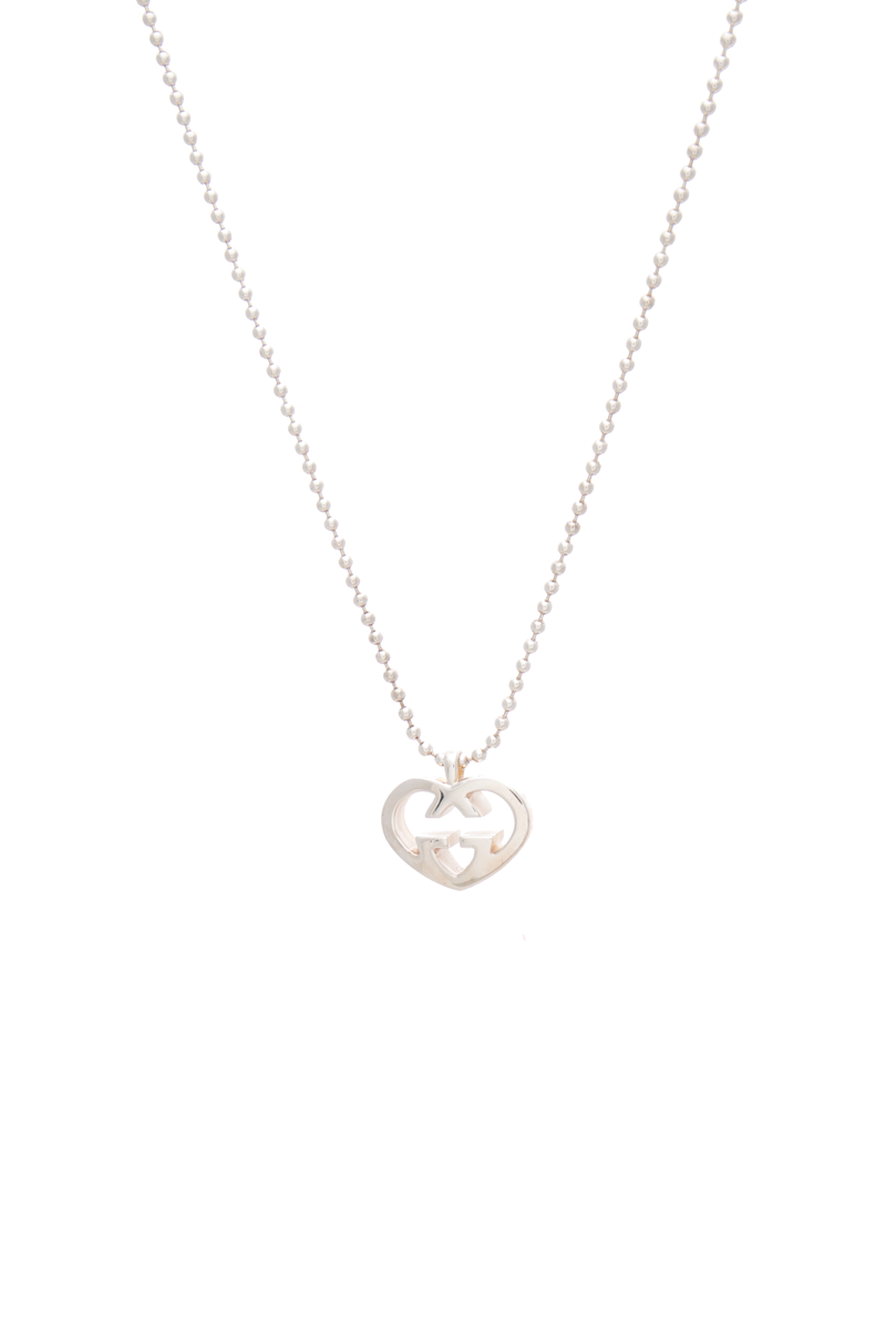 Interlocking Heart Pendant Necklace