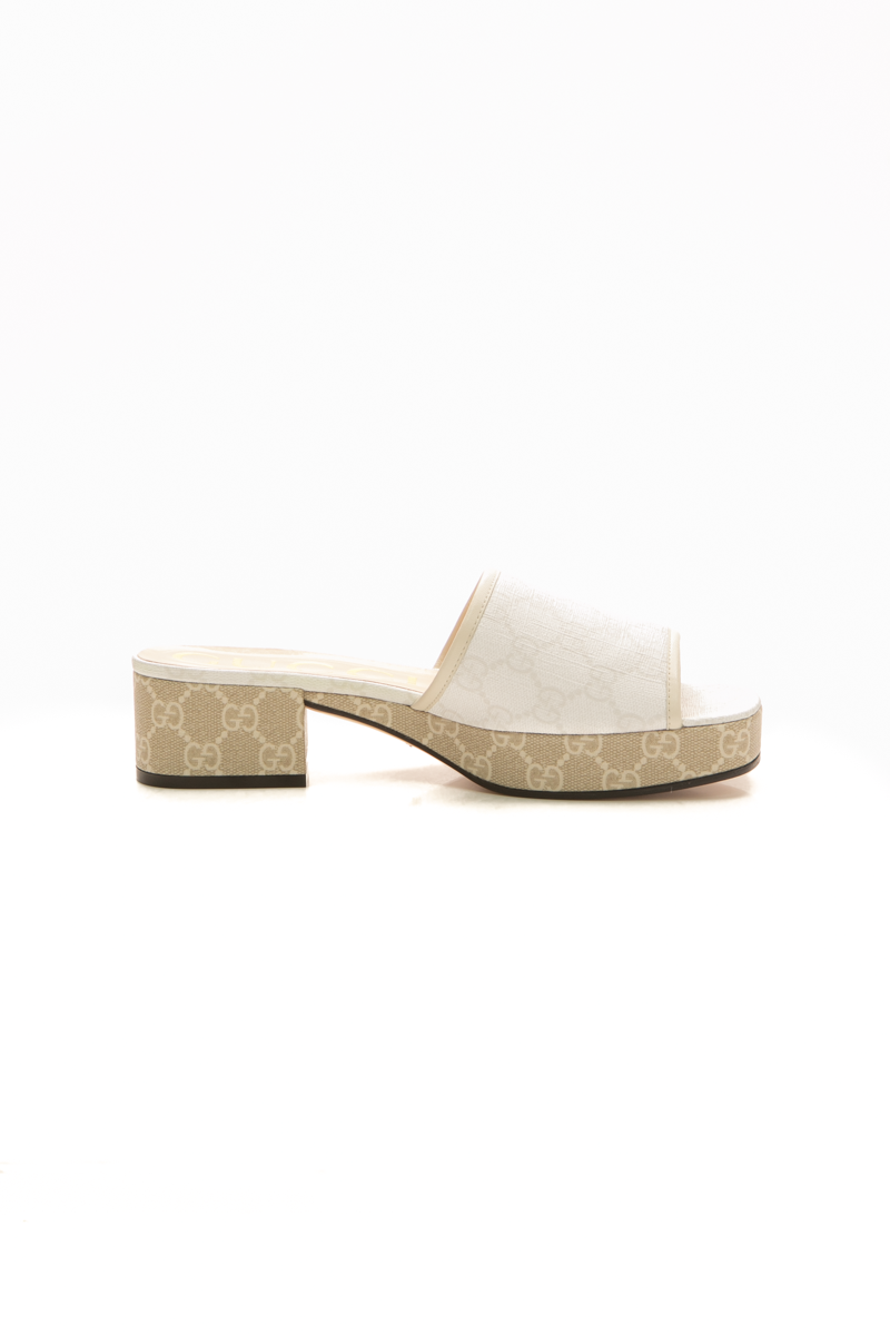 Malaga Kid Platform Mule Sandals - Size 38.5