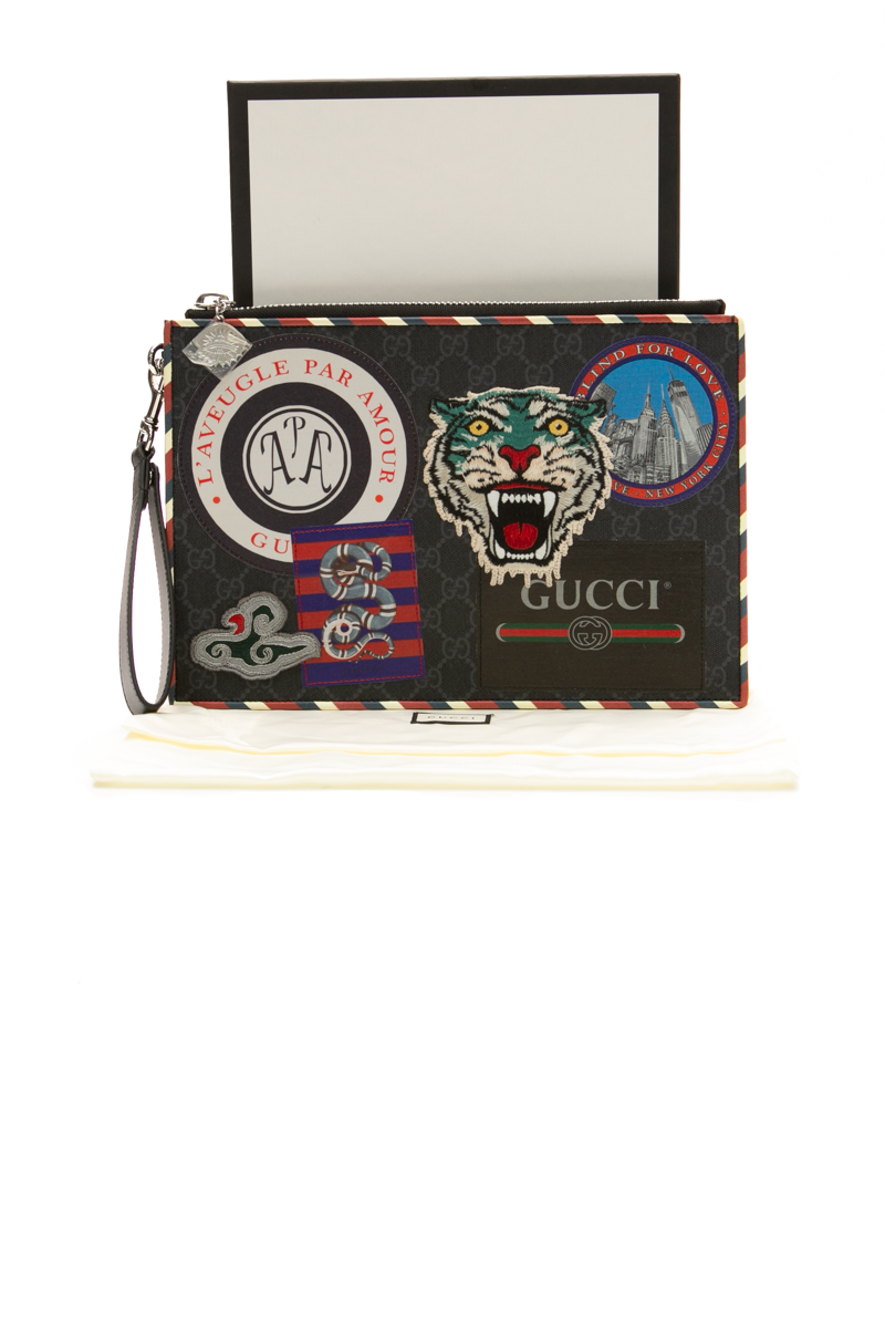 Night Courier Zip Clutch