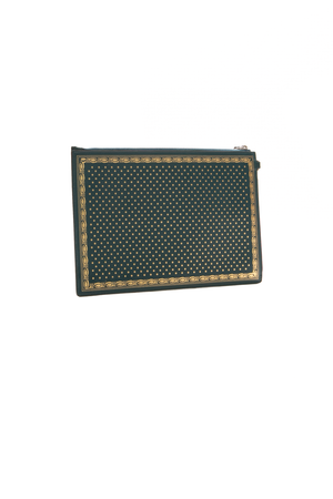 x Sega Guccy Zip Wristlet Pouch