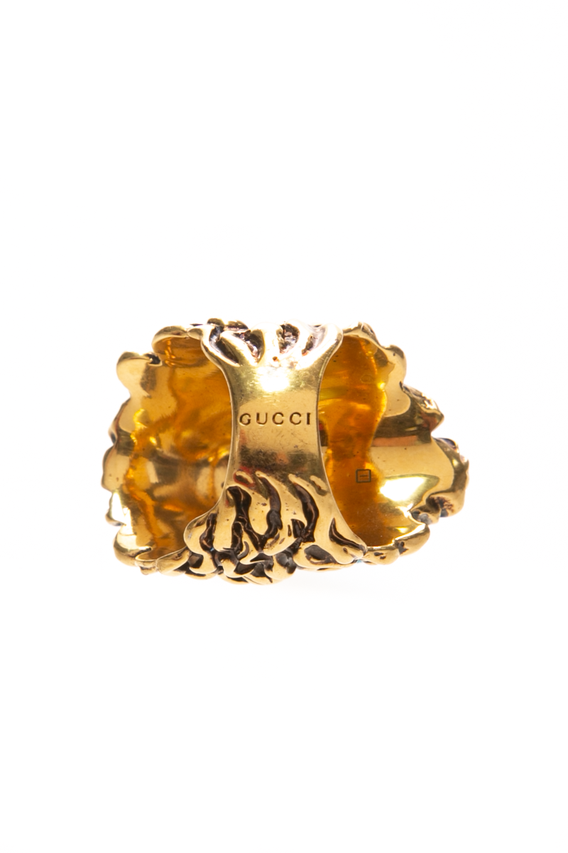 Lion Head Ring - Size 6.5