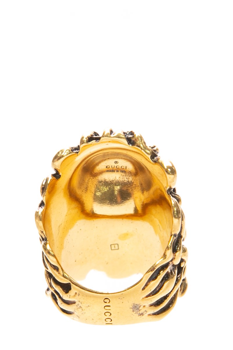 Lion Head Ring - Size 6.5