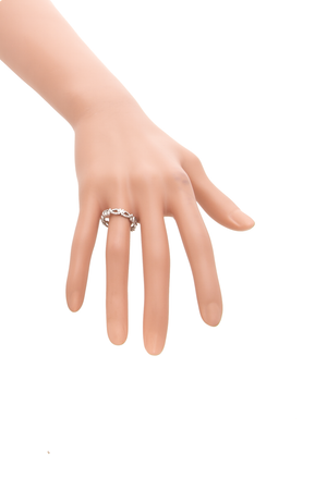 Flora Band Ring - Size 7.5