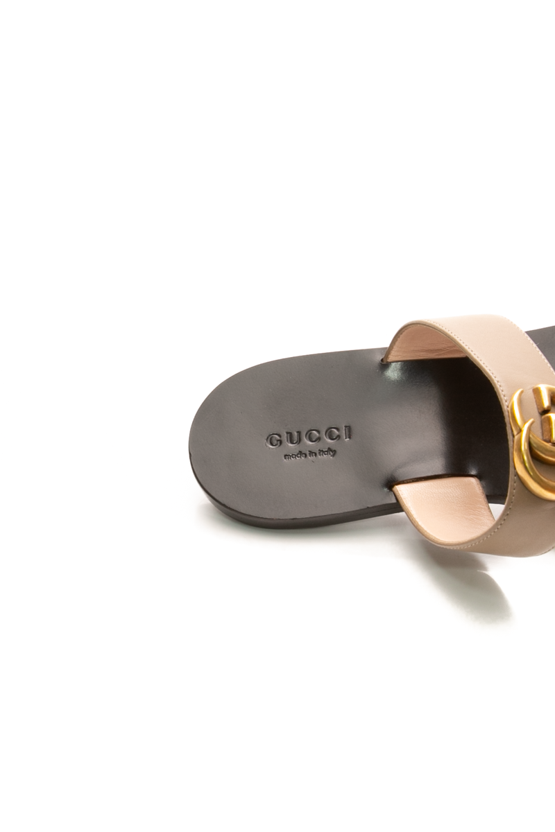 Marmont GG Thong Sandals - Size 38