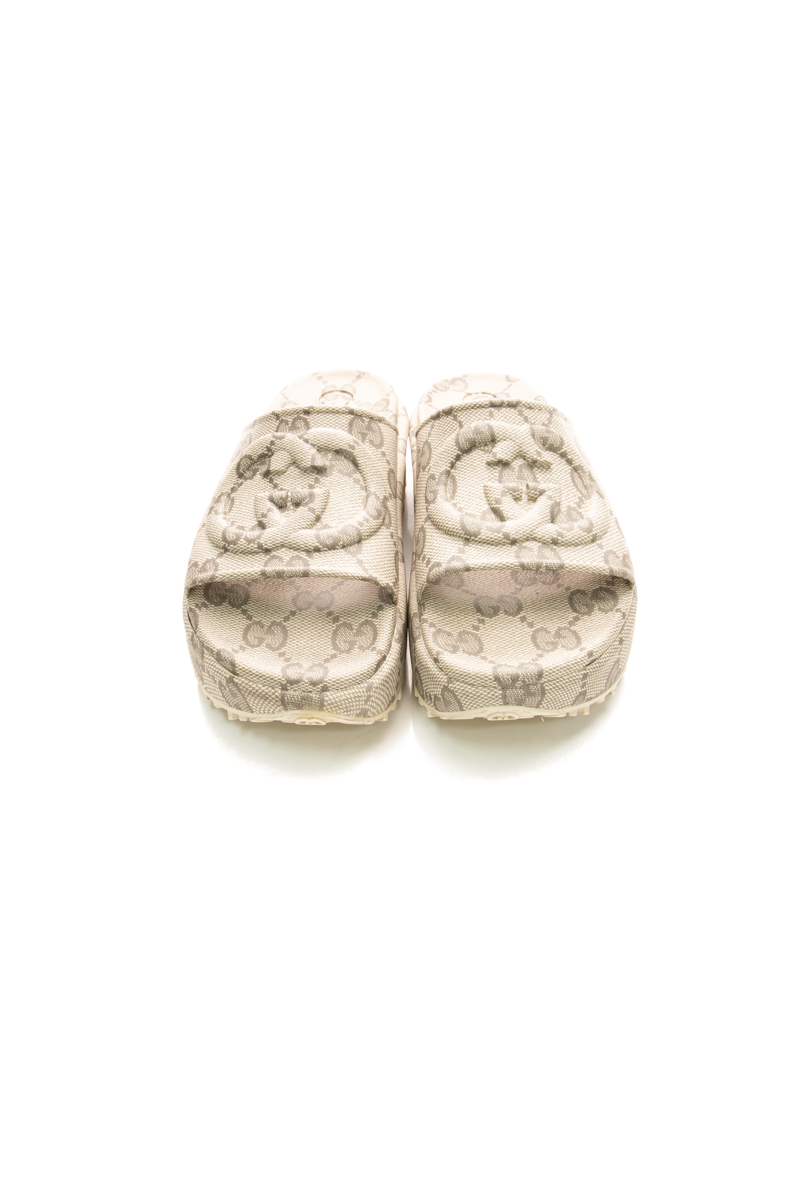 Gucci-Cubic-Rubber-Platform-Slides- Size-40-297161