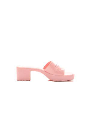 Rubber Slide Sandals - Size 36