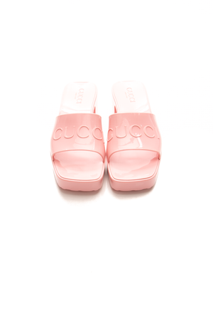 Rubber Slide Sandals - Size 36