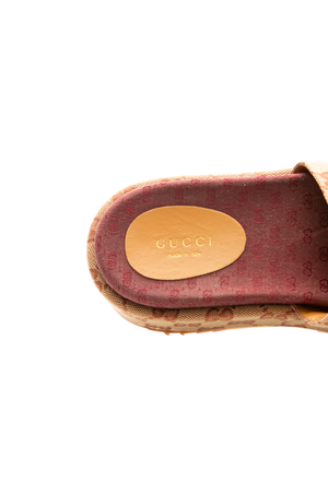 Angelina Platform Slide Sandals - Size 36