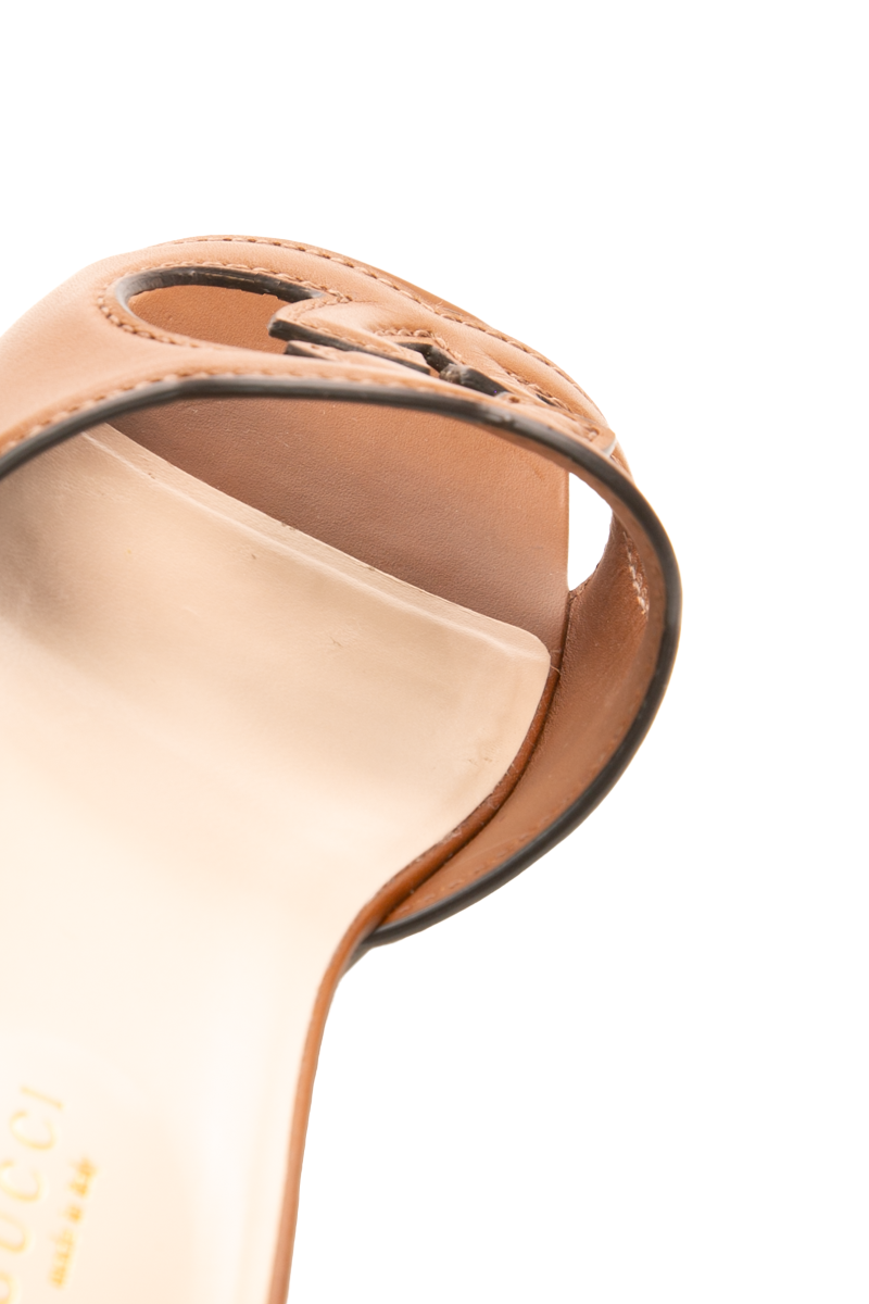 Cut Out Slide Sandals - Size 36.5