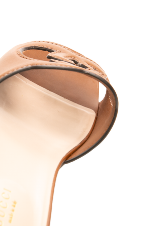 Cut Out Slide Sandals - Size 36.5